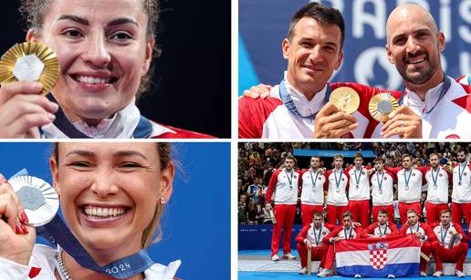 Hrvatski sportaši u 2024. godini osvojili 322 seniorske medalje