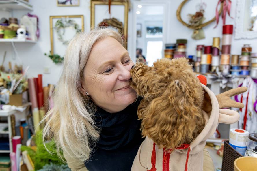 24sata: Pula: Pas pozira ispred cvjećarnice i glumi soba