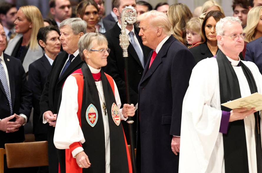 National Day of Prayer Service at the Washington National Cathedral in Washington