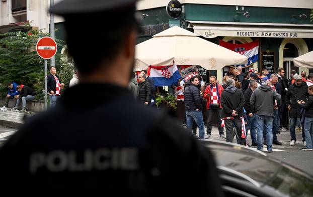 Prag:  Beckett irish  pub, gdje se hrvatski navijaci okupljaju prije utakmice