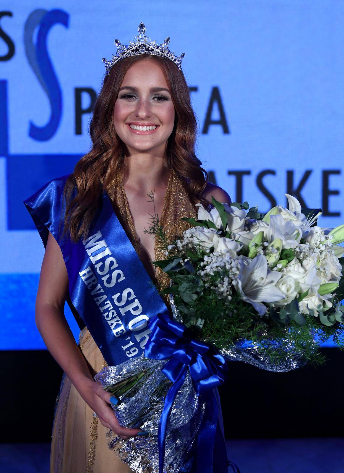 Zagreb: Anja Ožanić proglašena Miss sporta Hrvatske 2019.