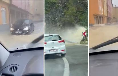 VIDEO Velike poplave u Labinu: Pala je ogromna količina kiše...