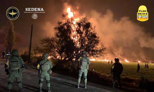 Najmanje 20 ljudi poginulo u eksploziji naftovoda u Meksiku