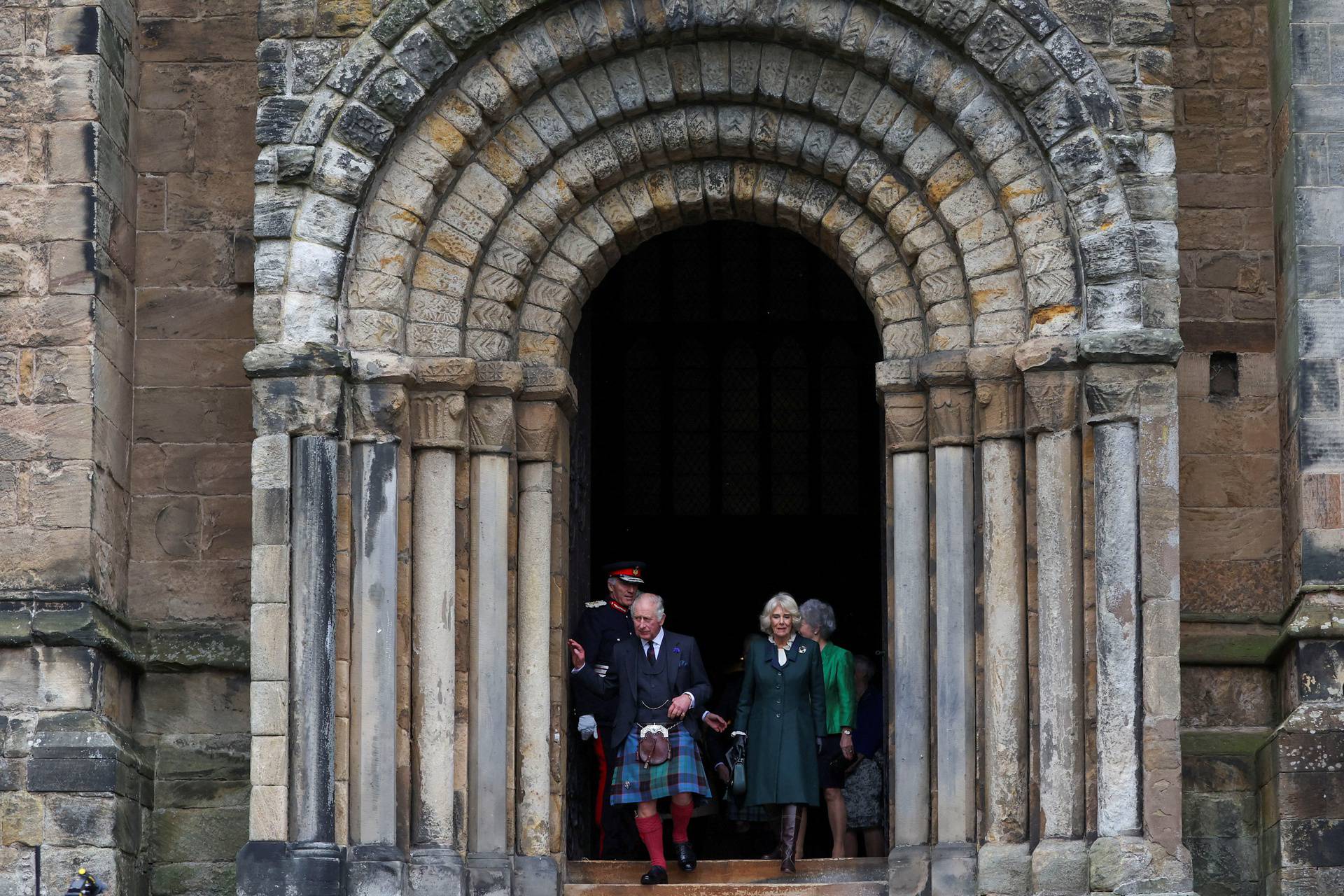 Official ceremony to mark Dunfermline as a city, in Dunfermline