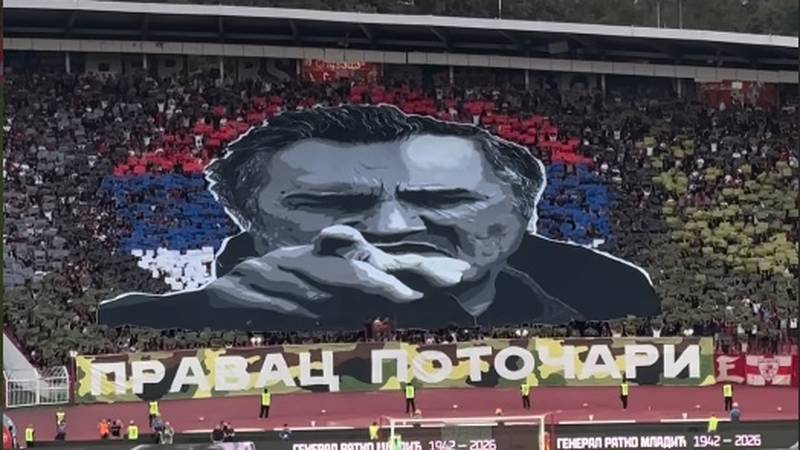 Jeziva poruka Delija! Crvena zvezda je ponovno na mrežama objavila veličanje Mladića...