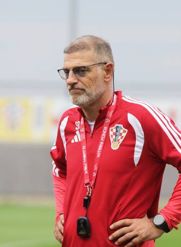 Rijeka: Trening hrvatskih nogometnih reprezentativaca
