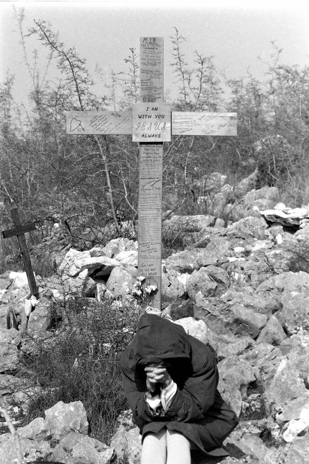 Podbrdo, mjesto ukazanja Gospe u Međugorju, 27.1.1991.