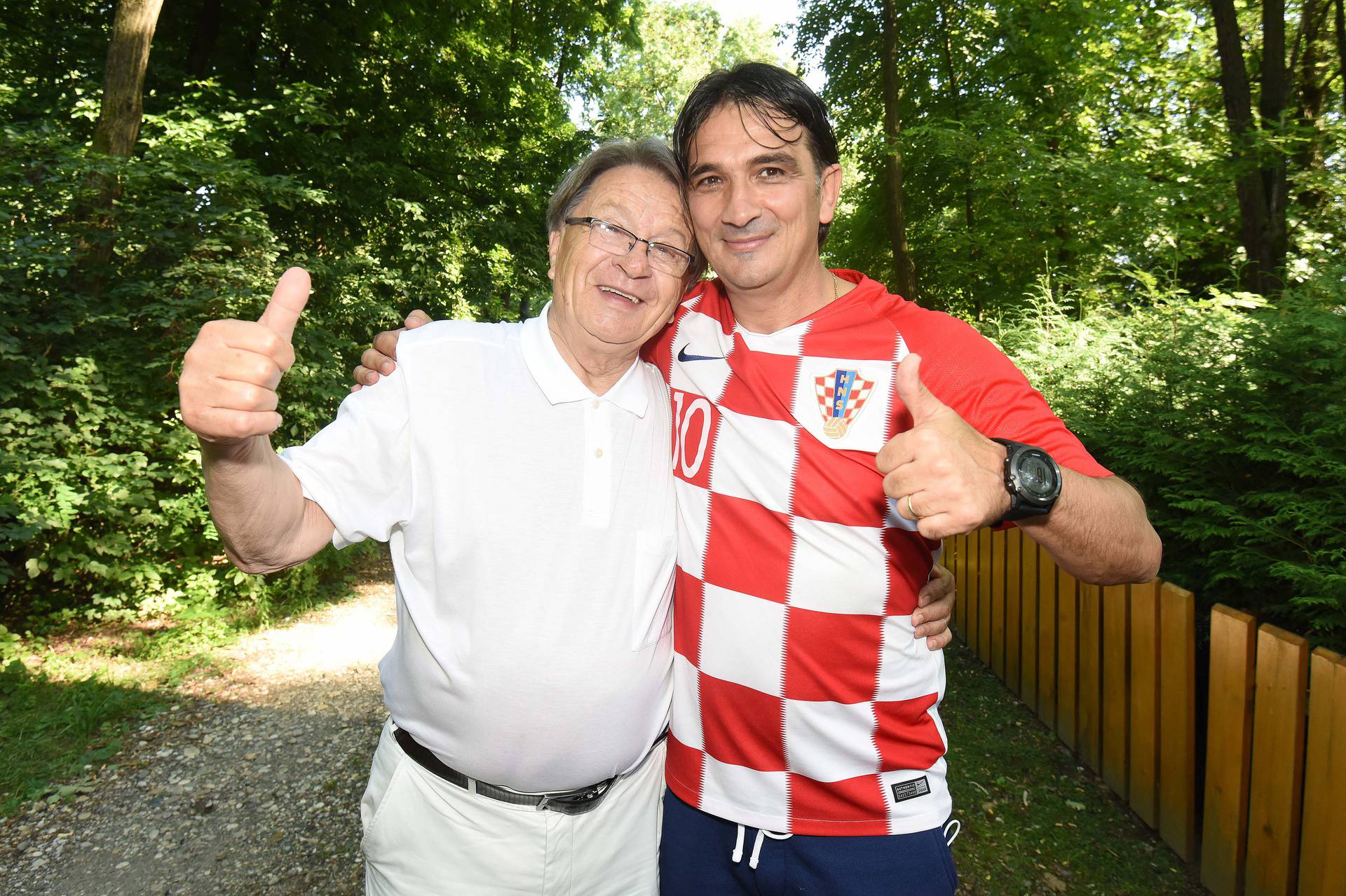 Varaždin: Zlatko Dalić na vikendici organizirao druženje za prijatelje i novinare