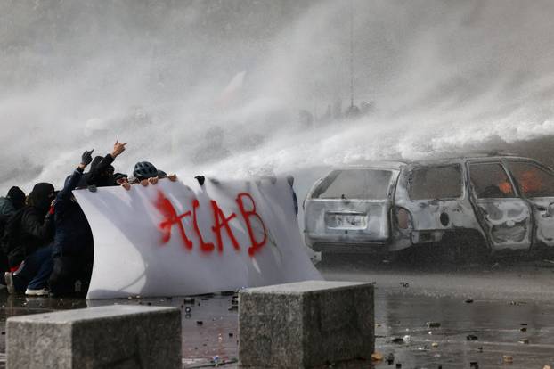 Nationwide protests in France against the cost of living