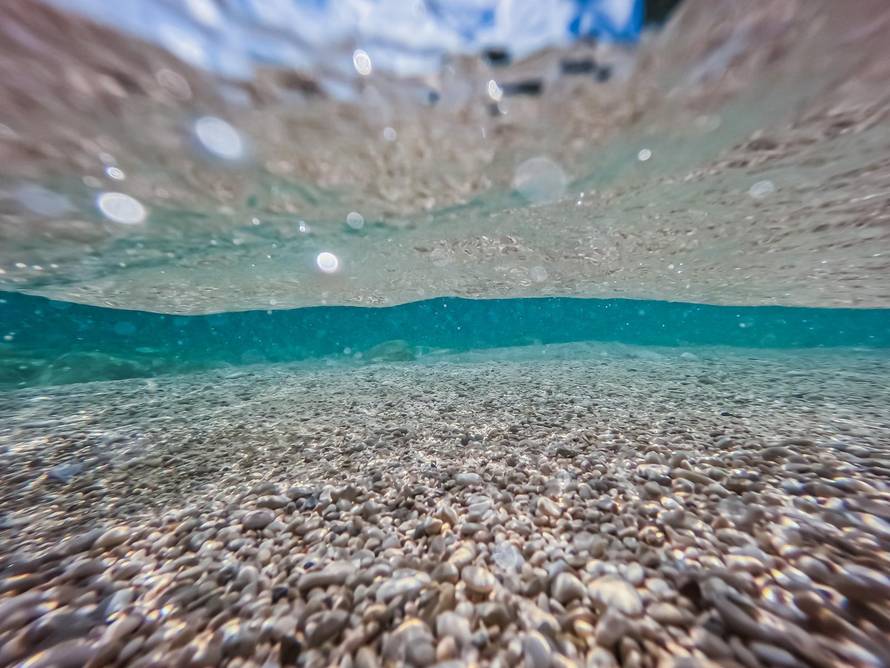Uvala Pupnatska Luka na otoku Korčuli