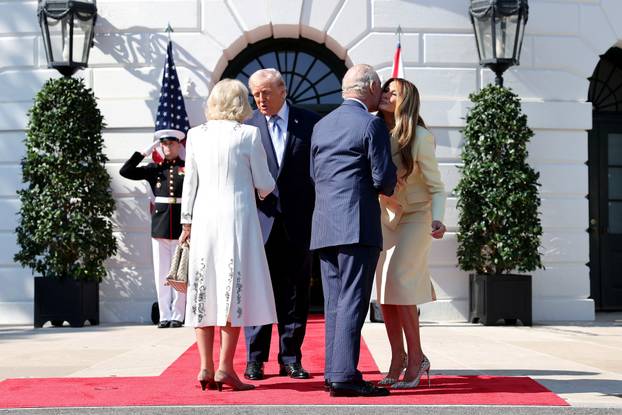Britain's King Charles and Queen Camilla in the United States for state visit