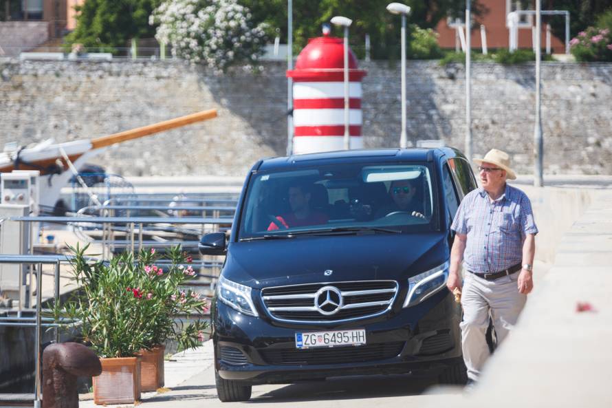 Zadar: Novak Đoković s obitelji na jahti Asha