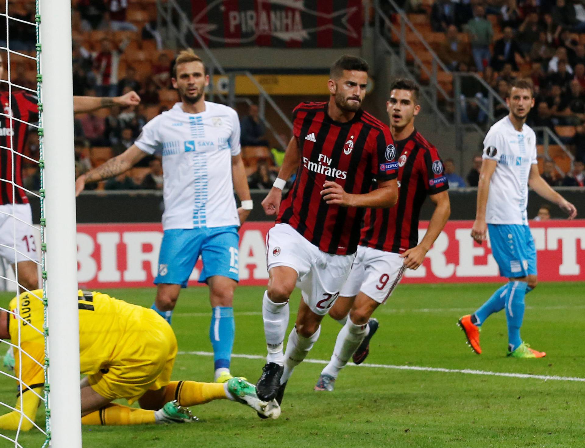 Europa League - AC Milan vs Rijeka