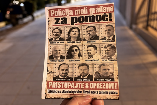 U Splitu osvanuo neobi&ccaron;an plakat: 'Policija moli za pomo&cacute;!'