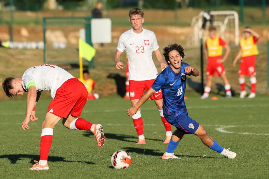 Medulin: Prijateljski U19 turnir između Hrvatske i Poljske