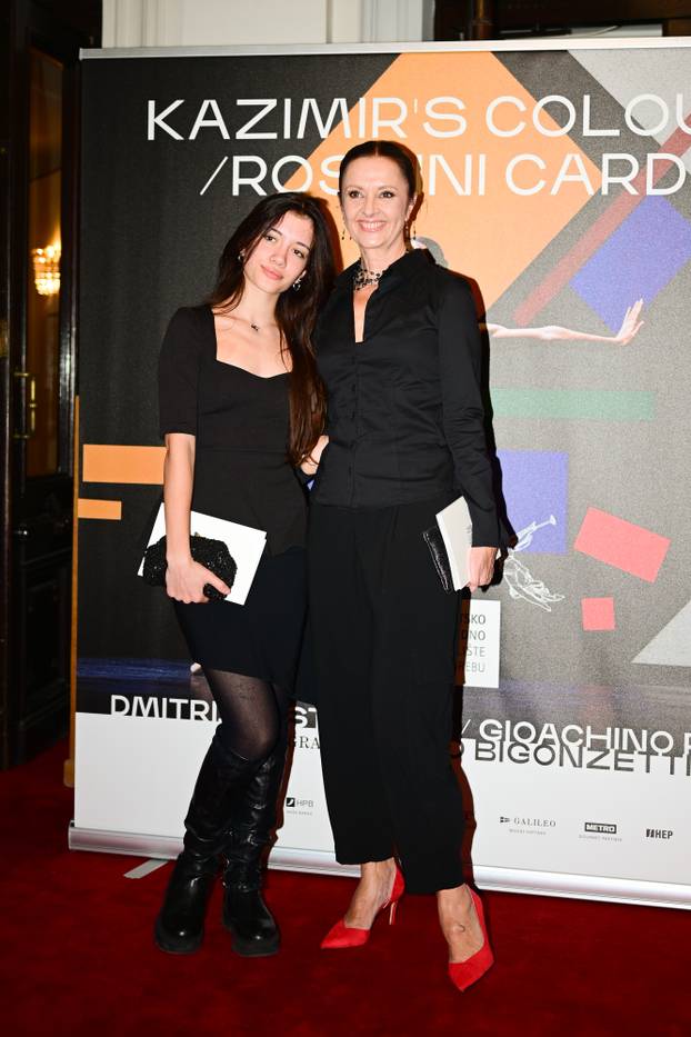 Zagreb: Poznati na premijeri  "Kazimir’s Colours / Rossini Cards" u HNK