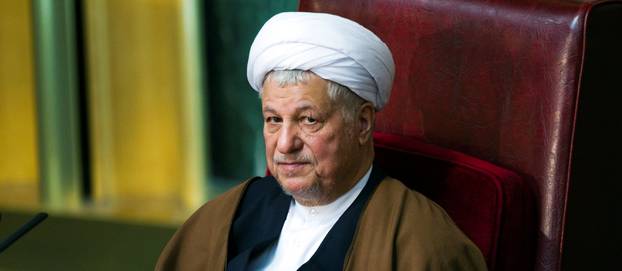 FILE PHOTO: Former Iranian president Akbar Hashemi Rafsanjani attends Iran