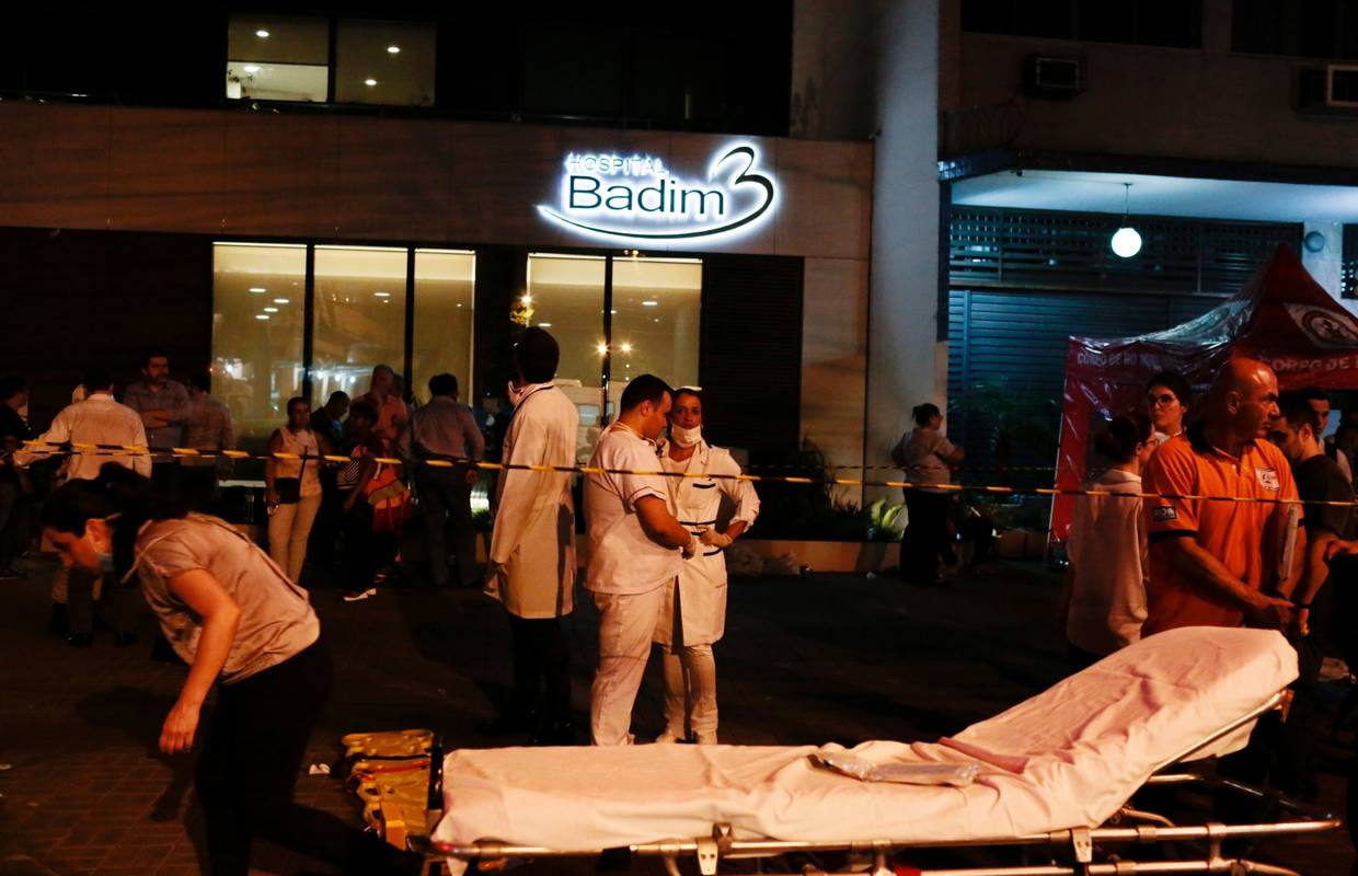 Rio de Janeiru: Najmanje jedan poginuli u požaru u bolnici