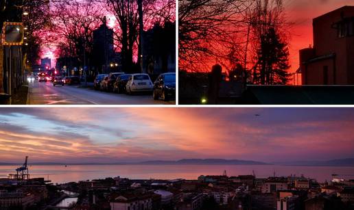 Zimsko sunce počastilo je ranoranioce u Zagrebu i Rijeci