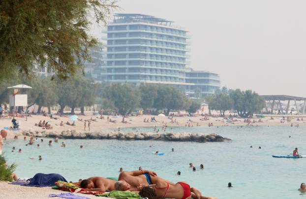 Zadnji trzaji ljeta na splitskim plažama