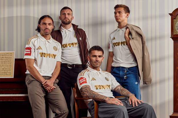 FOTO Hajduk je predstavio treći dres. Slavi 100 godina operete