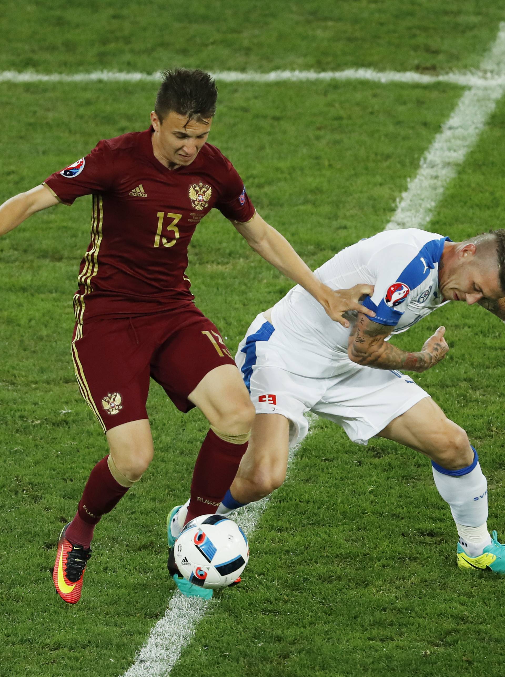 Russia v Slovakia - EURO 2016 - Group B