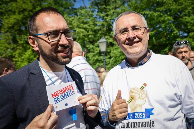 Zagreb: Gradonačelnik Tomislav Tomašević posjetio je proslavu Međunarodnog praznika rada