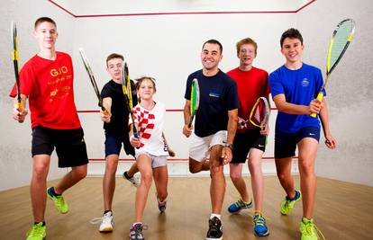 Zagreb: održan međunarodni juniorski squash turnir