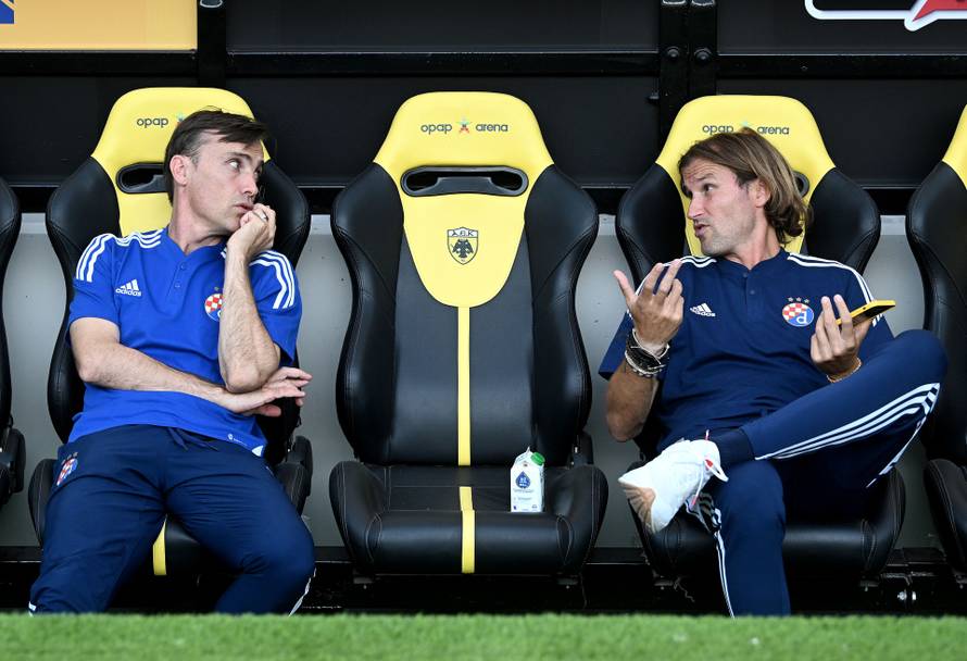 Atena: Nogometaši Dinama odradili su trening na OPAP Areni