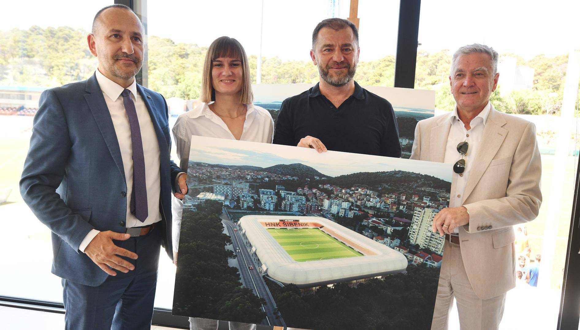 Šibenik: Predstavljanje mega projekta novog stadiona na Šubi?evcu