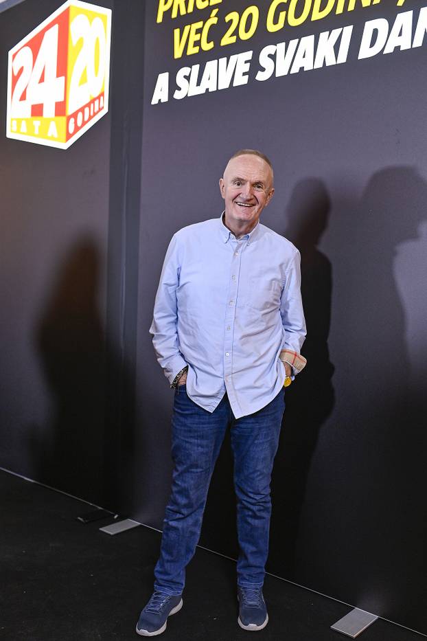 Zagreb: Dolazak uzvanika na proslavu 20. rođendana 24sata