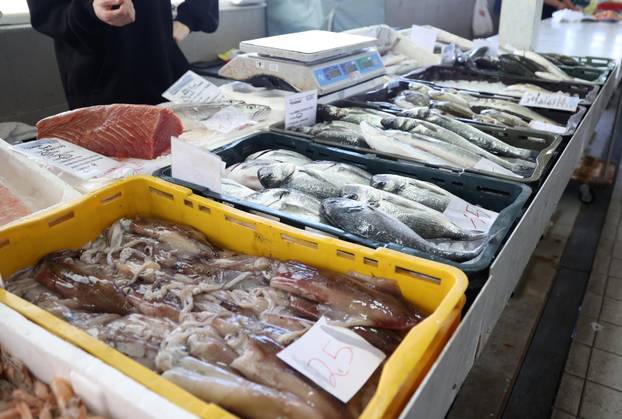 Šibenik: Bogata ponuda u šibenskoj ribarnici