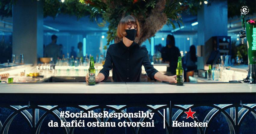 Odgovorno druženje uz Heineken® kako bi omiljeni kafići  ostali otvoreni