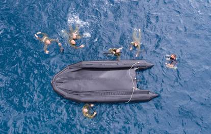 FOTO Vojska na Korčuli prošla vodenu fazu obuke za vođe