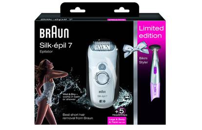 Vrhunski Braunov epilator snižen 36% + poklon trimer 