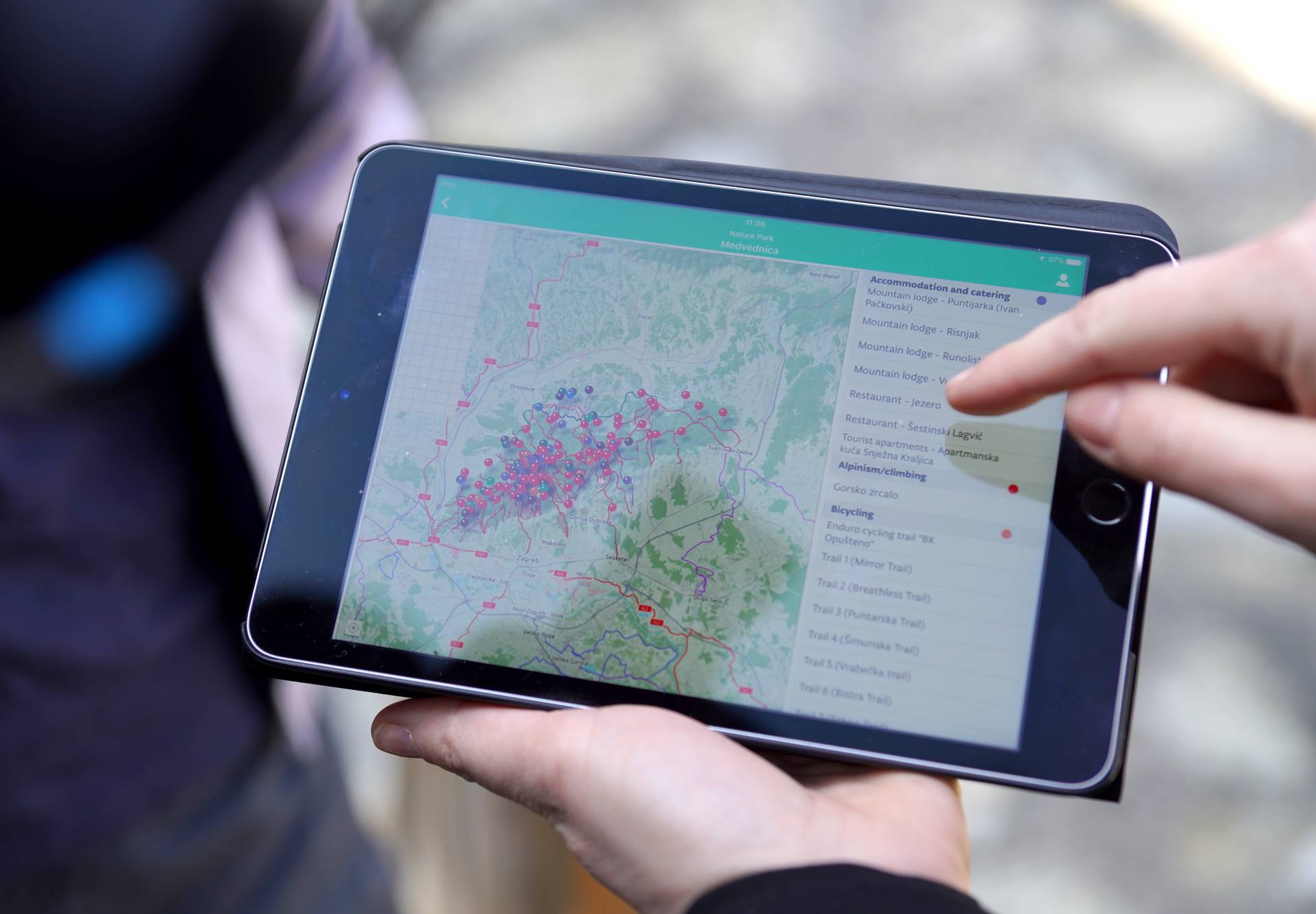 Parkove Hrvatske sada možete istraživati i uz pomoć mobitela