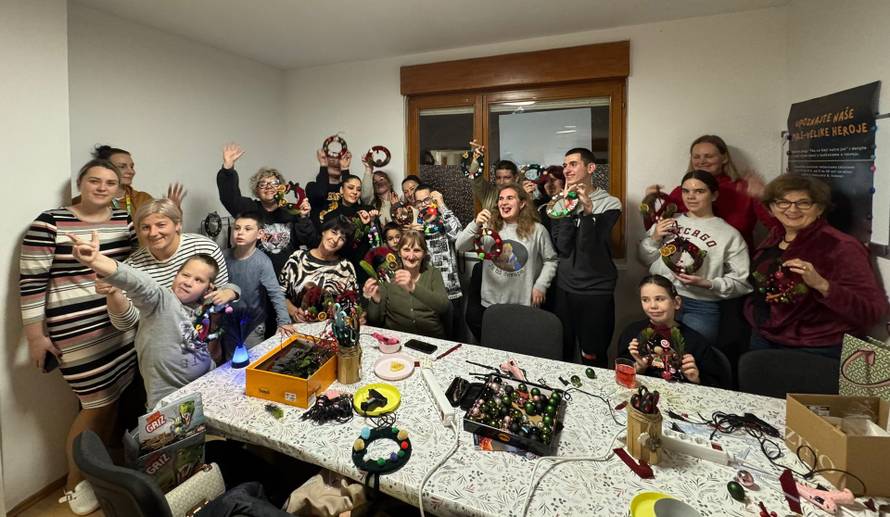 Mali-veliki heroji iz Vukovara zaključili su božićni ciklus radionica