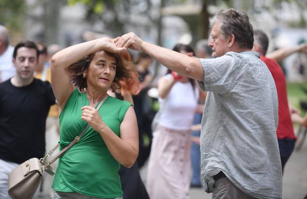 Zagreb: Plesnjak na Zrinjevcu