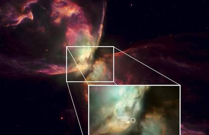Hubble snimio najtopliju zvijezdu u našoj galaksiji
