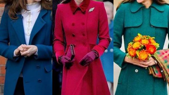 Klasične linije: Kate Middleton bira kapute snažnijih tonova