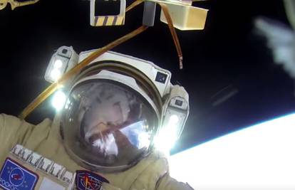 Spektakularnu šetnju u orbiti snimili su GoPro kamerom