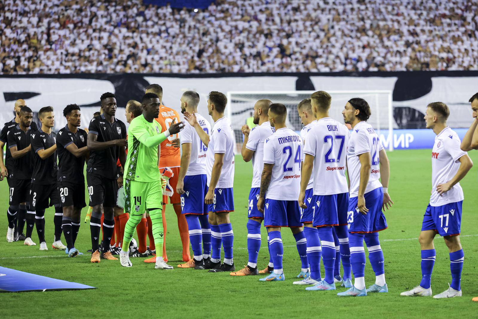 Split: Prva utakmica 3. pretkola UEFA Konferencijske lige HNK Hajduk - Vitoria SC