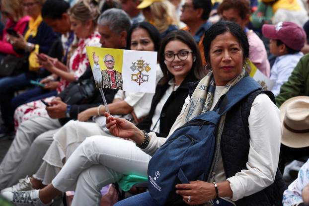 Pope Leo XIV's first general audience in St. Peter's Square, at the Vatican