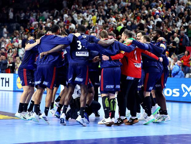 EHF 2024 Men's European Handball Championship - Semi Final - France v Sweden