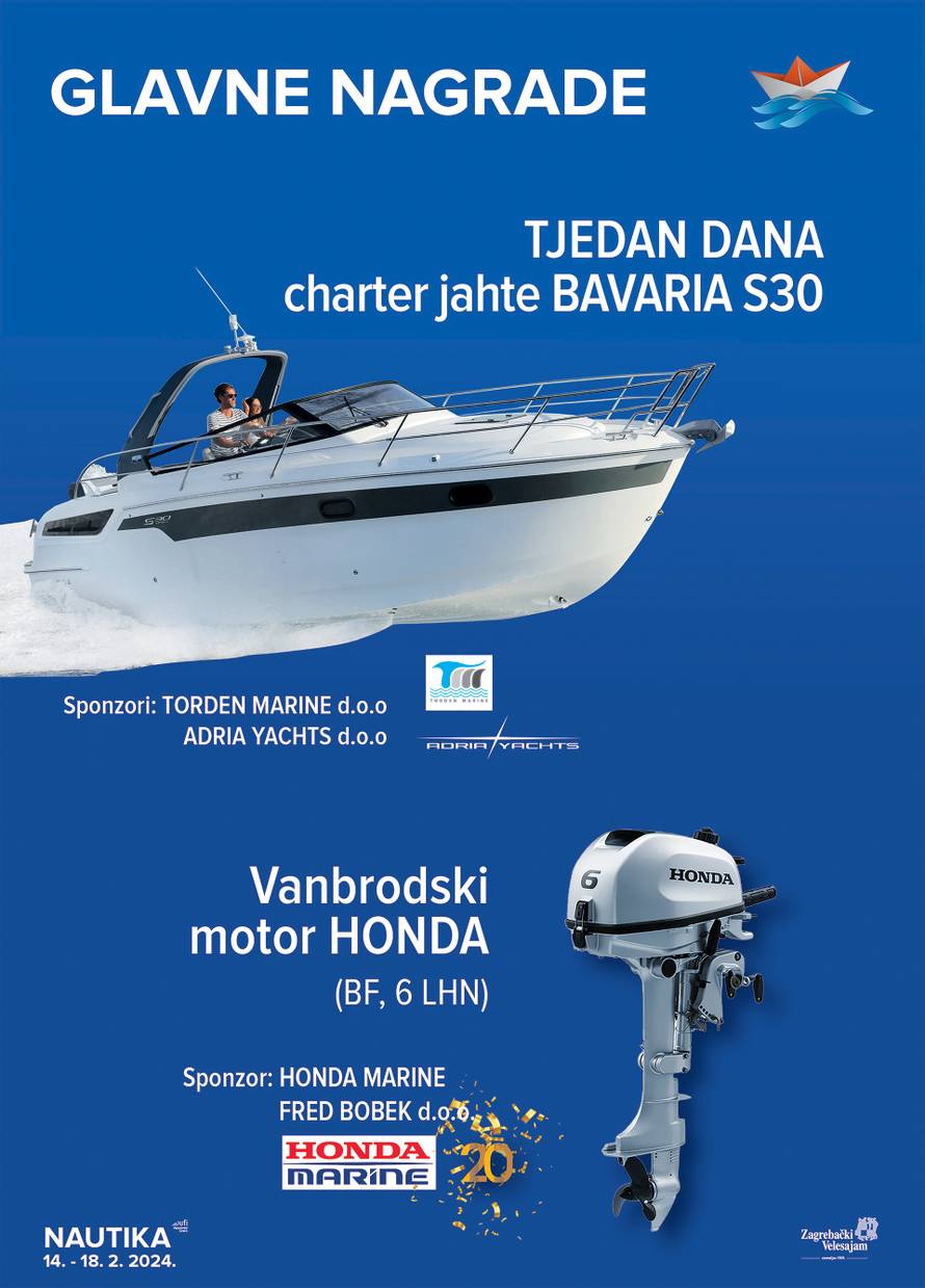 Nautičari pozor: Nautika otvara vrata!  Svjetski brandovi plovila i oprema