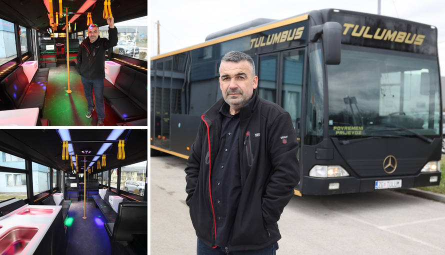 VIDEO Kupio bus i sredio ga za tulume: 'Dok se vi zabavljate, ja vas vozim i sigurno vraćam kući'