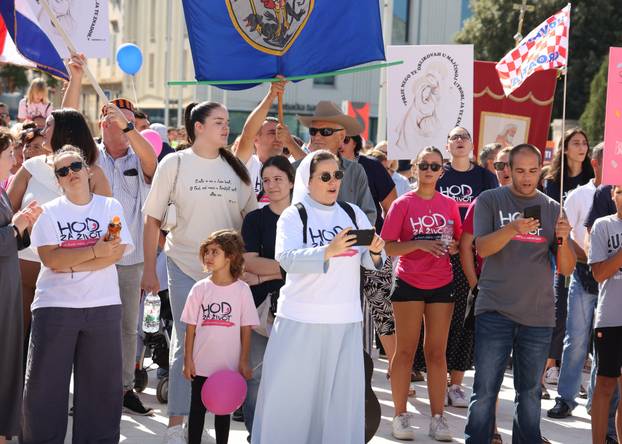 Prvi put u Šibeniku održan Hod za život