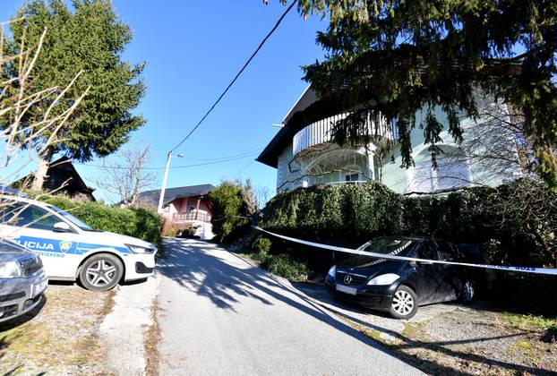 Policijski očevid pored Lepoglave gdje je muškarac ubio ženu, a potom i sebe