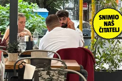 EKSKLUZIVNE FOTKE Gvardiol se u dru&scaron;tvu plavu&scaron;e opu&scaron;tao u kvartovskom restoranu Zagreba