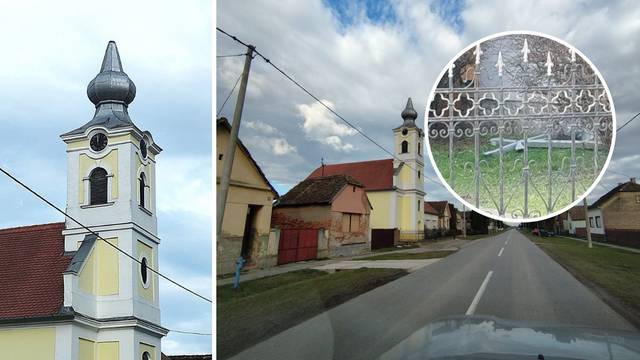 Župnik crkve čiji je križ slomio vjetar: 'Sreća da nitko nije tu prolazio. Star je 100 godina'